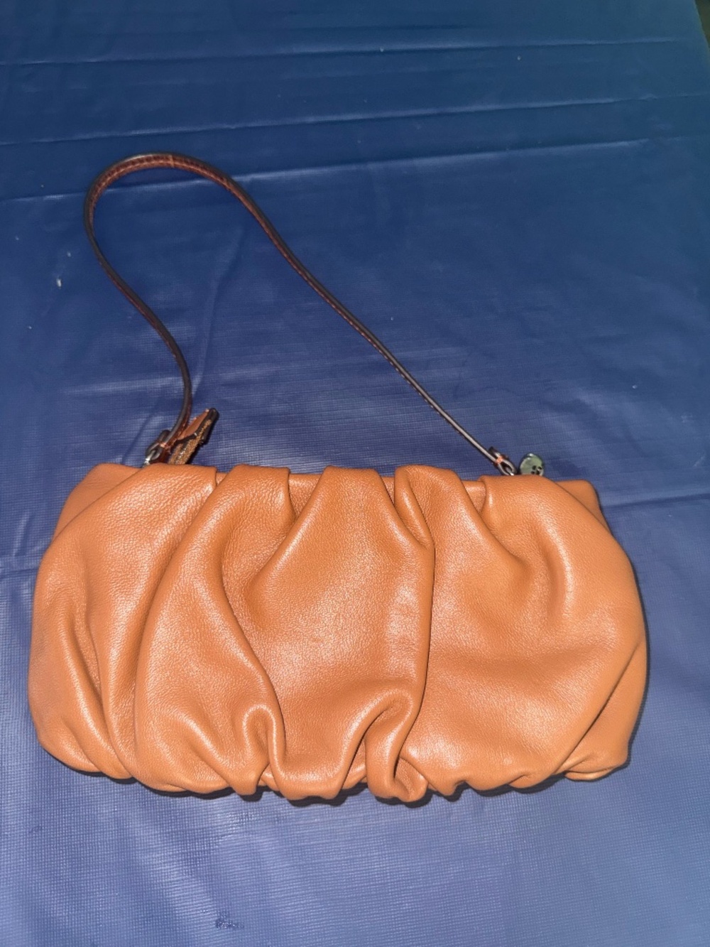 STAUD brown leather shoulder bag, NWOT!